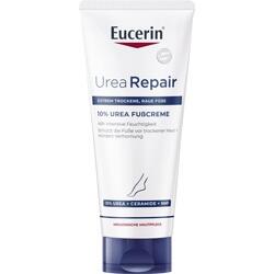 Eine Tube Fußcreme gegen trockene, raue Haut.